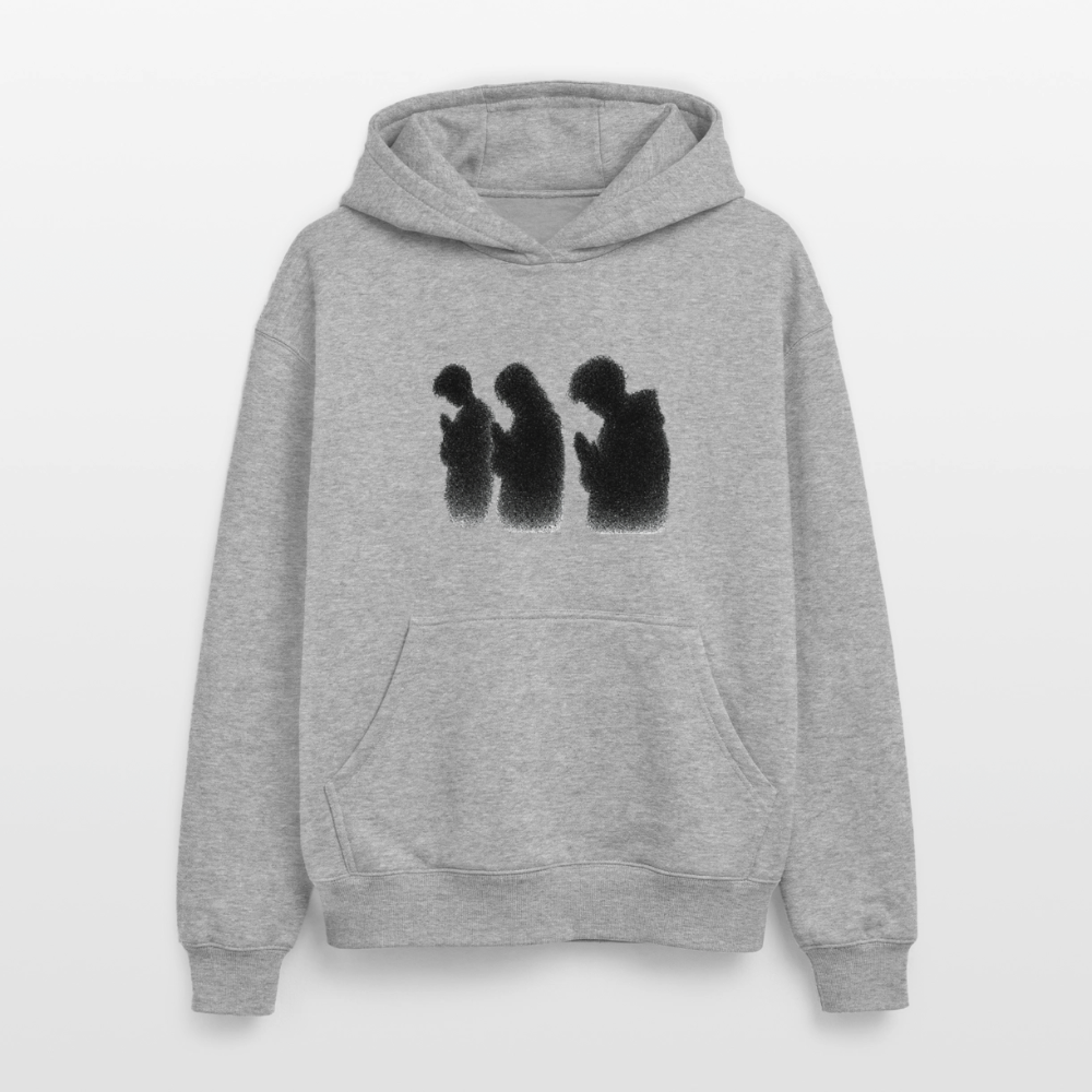 Prayer Hoodie - Grau meliert