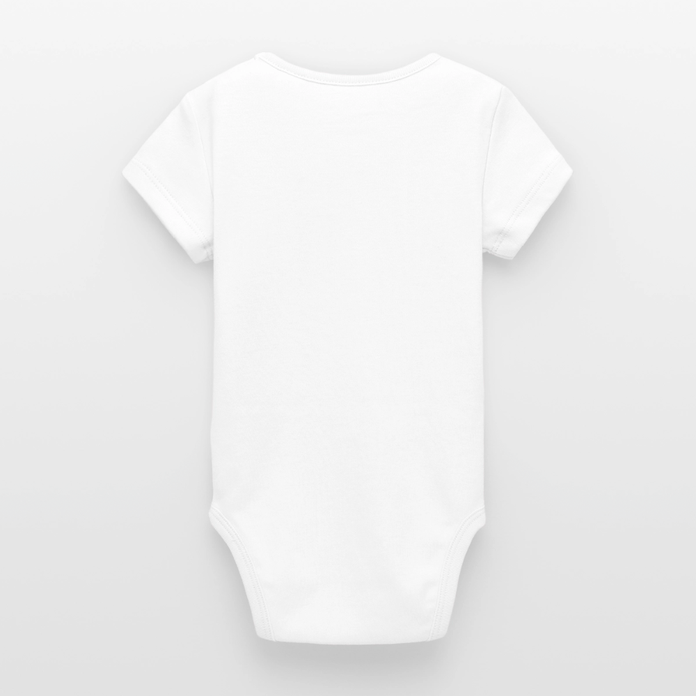 Baby Bio Kurzarm-Body - Weiß