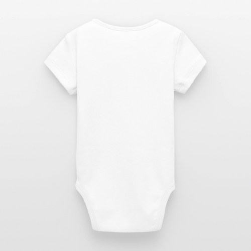 Baby Bio Kurzarm-Body - Weiß