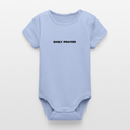 Baby Bio Kurzarm-Body - Sky