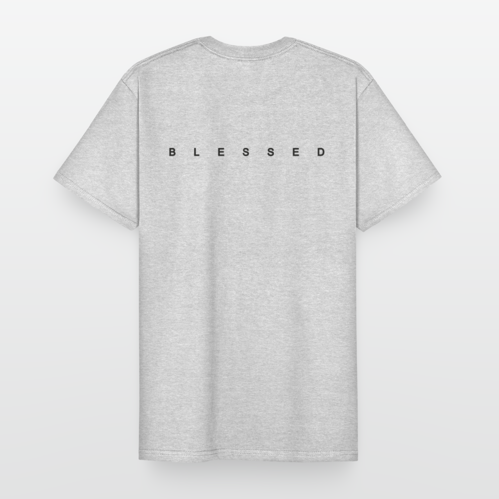 Blessed Tee Day - Grau meliert