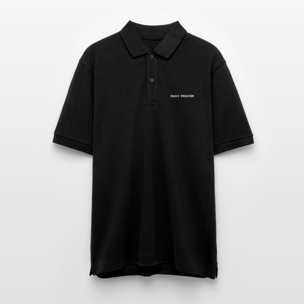 DAILY PRAYER Polo Night - Schwarz