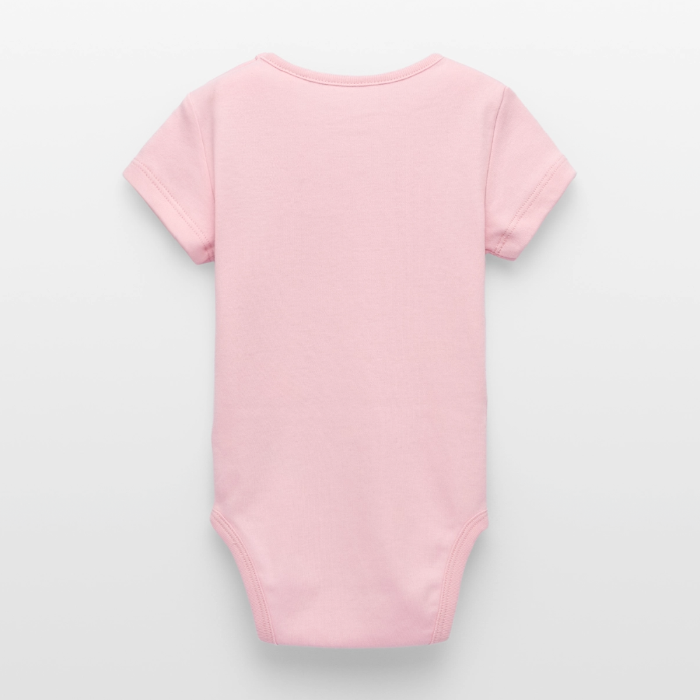 Baby Bio Kurzarm-Body - Hellrosa