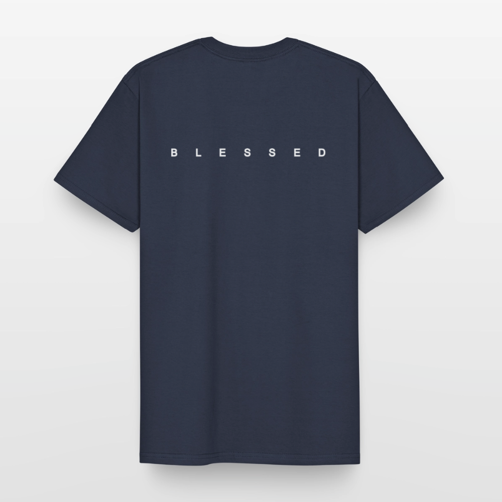 BLESSED Tee - Navy