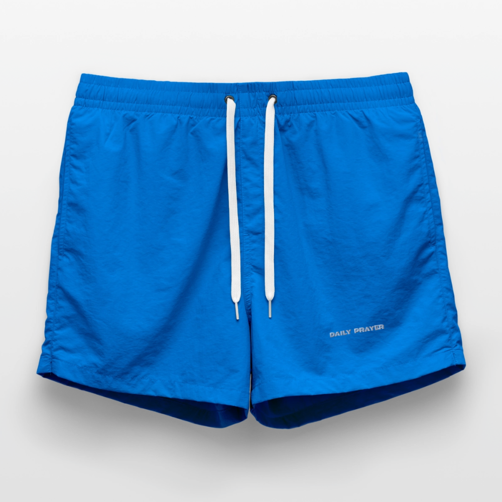 DAILY PRAYER Badeshorts - Cobalt blue