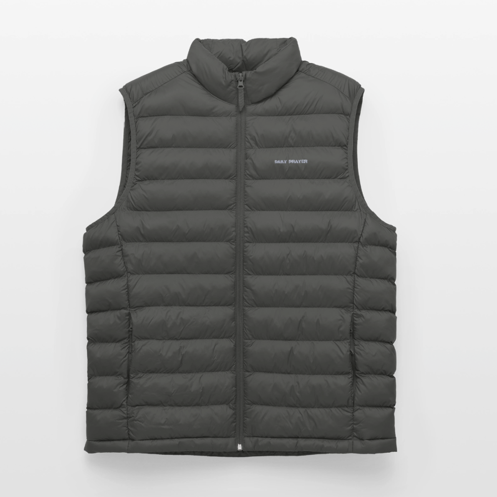 DAILY PRAYER Puffer-Vest - Anthrazit