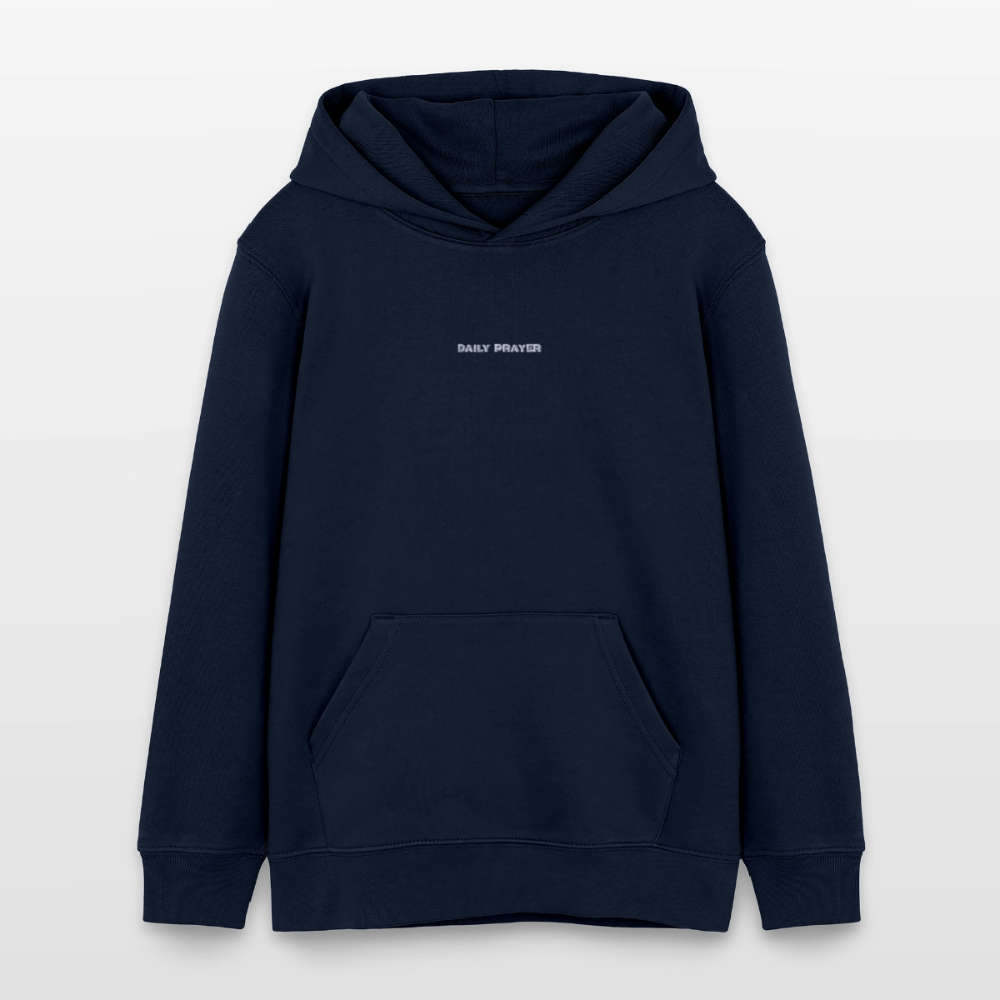 DAILY PRAYER Kinder Hoodie - Navy
