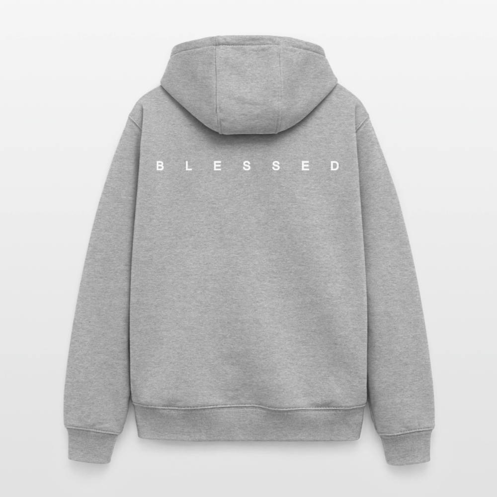 Blessed Hoodie - Grau meliert