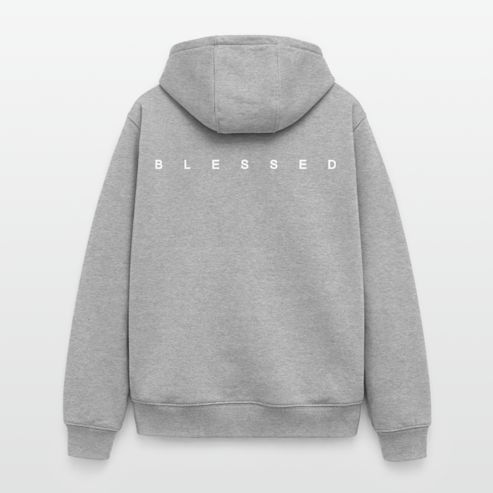 Blessed Hoodie - Grau meliert