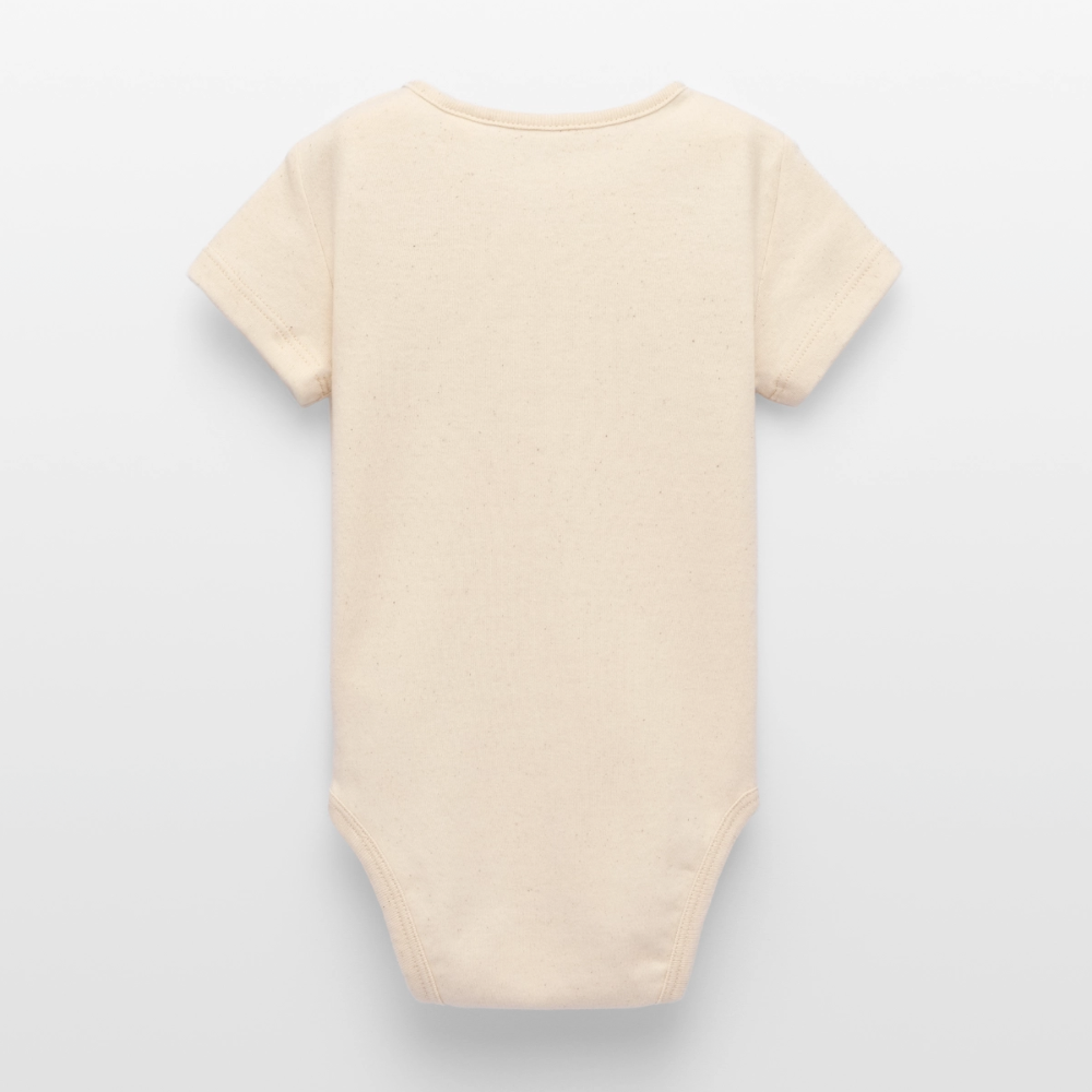Baby Bio Kurzarm-Body - Natur