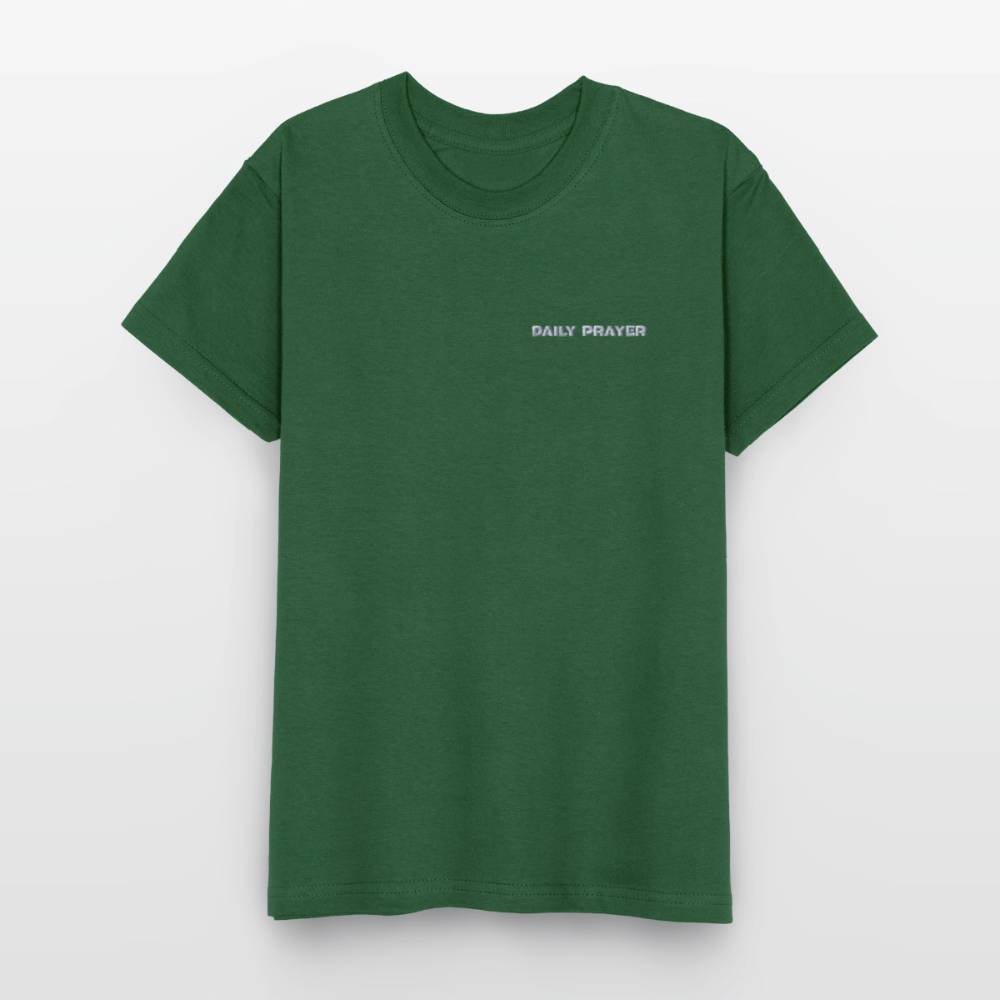 DAILY PRAYER Kinder T-Shirt - Flaschengrün