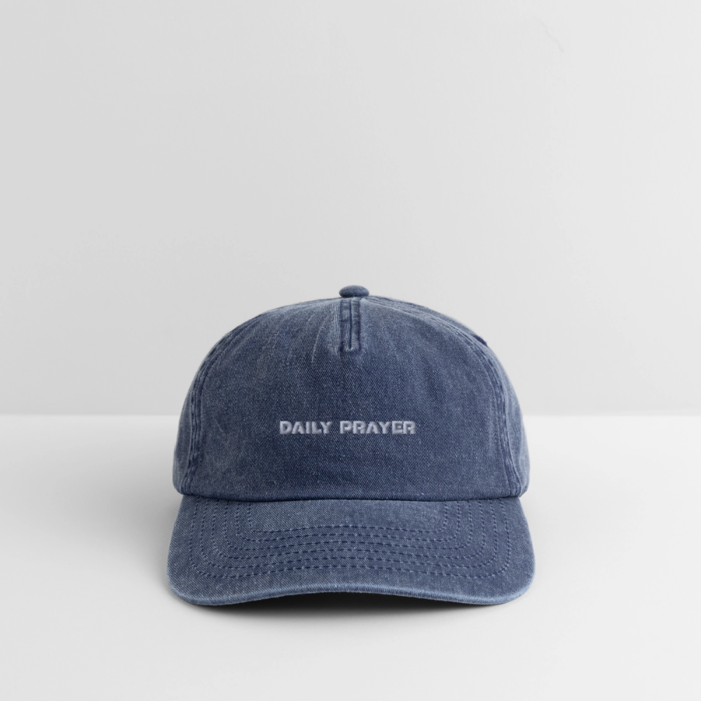 DAILY PRAYER Cap - Vintage Denim
