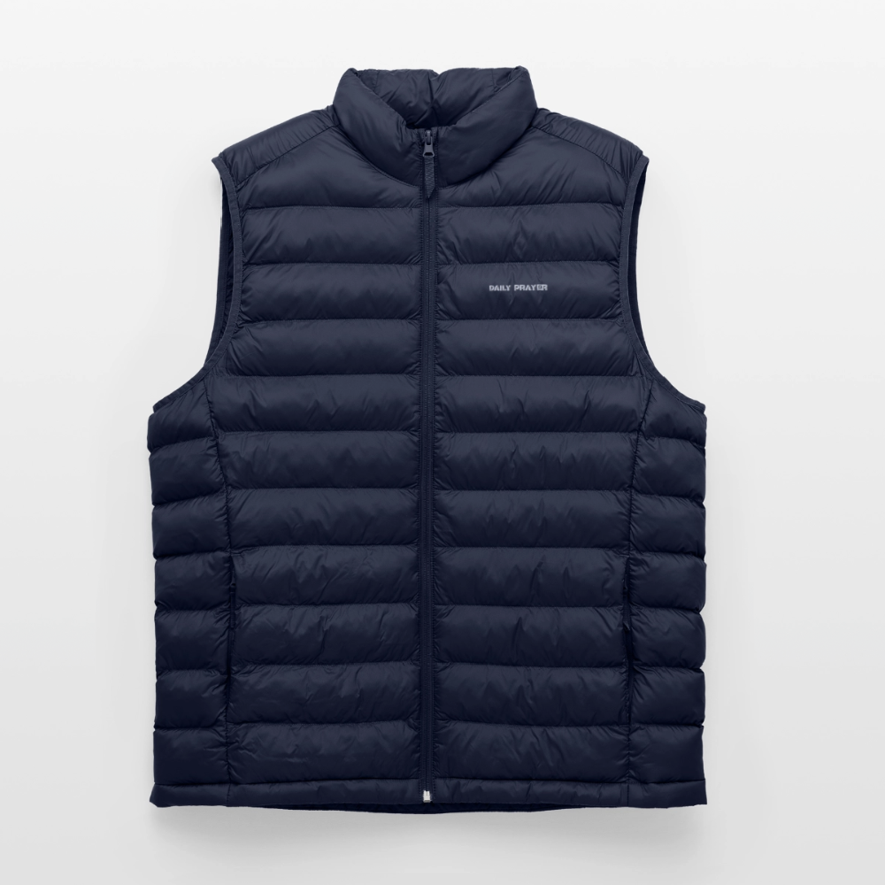 DAILY PRAYER Puffer-Vest - Navy
