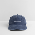 JESUS IS KING Cap - Vintage Denim